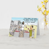 Wässern Sie in Wein Karte (Gelbe Blume)