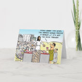 Wässern Sie in Wein Karte (Vorderseite)