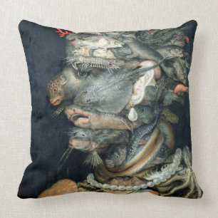 Wässern Sie, (Öl auf Leinwand), Arcimboldo, Kissen