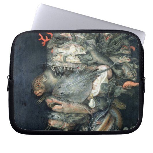 Wässern Sie, (Öl auf Leinwand), Arcimboldo, Laptopschutzhülle (Vorderseite)