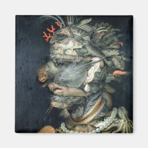 Wässern Sie, (Öl auf Leinwand), Arcimboldo, Magnet