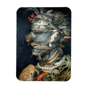 Wässern Sie, (Öl auf Leinwand), Arcimboldo, Magnet
