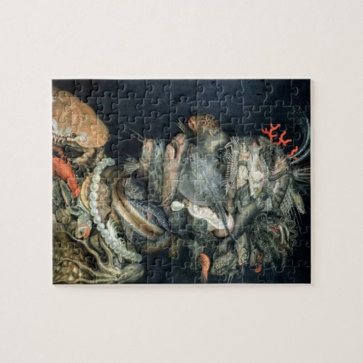 Wässern Sie, (Öl auf Leinwand), Arcimboldo, Puzzle (Horizontal)