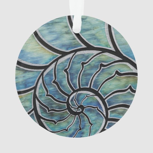 WasserNautilus Ornament (Rückseite)