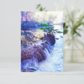 Wassernebel Einladung (Stehend Vorderseite)