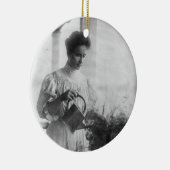 WässernPflanzen-Porträt Helens Keller Keramikornament (Rechts)