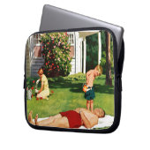 Wässernvater Laptopschutzhülle (Vorderseite Links)