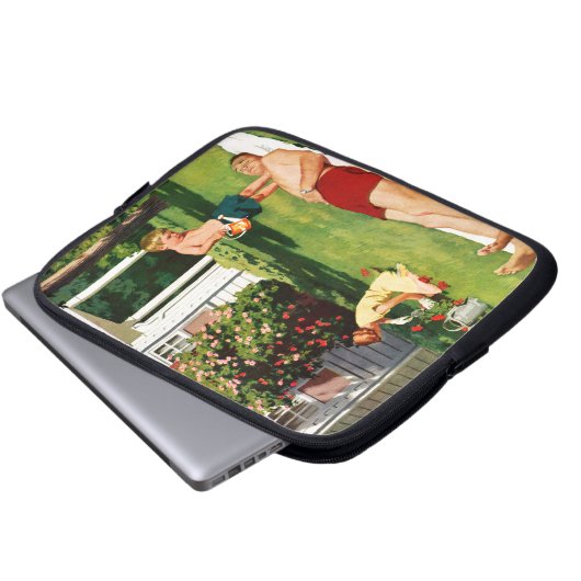 Wässernvater Laptopschutzhülle (Vorne Knopf)