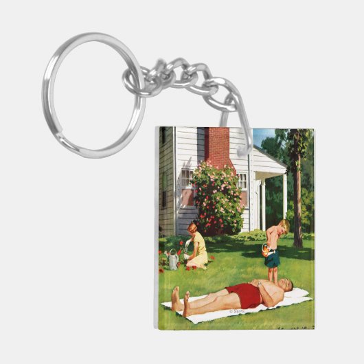 Wässernvater Schlüsselanhänger (Vorderseite links)