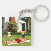 Wässernvater Schlüsselanhänger (Rückseite)