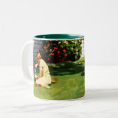 Wässernvater Zweifarbige Tasse (Vorderseite Links)