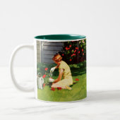 Wässernvater Zweifarbige Tasse (Links)