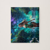 Wassernymphe des galaktischen Sees Puzzle (Vertikal)