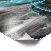 Wassernymphe / Sprite Poster / Druck (Ecke)