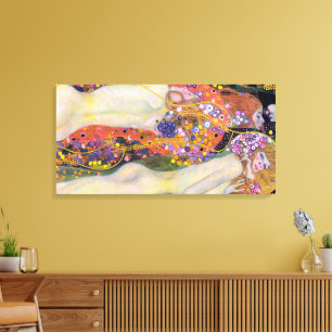 Wassernymphen 2 Gustav Klimt Leinwanddruck