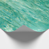 Wasserozeanlackfluss Geschenkpapier (Ecke)