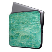 Wasserozeanlackfluss Laptopschutzhülle (Vorderseite Links)
