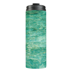 Wasserozeanlackfluss Thermosbecher