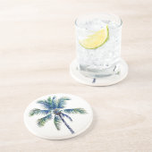 WASSERPALMBAUM GETRÄNKEUNTERSETZER (Seite)