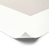 WASSERPALMBAUM POSTER (Ecke)