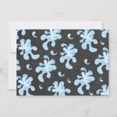 Wasserpark Wasserrutsche Pool Party Geburtstag Ein Einladung (Rückseite)