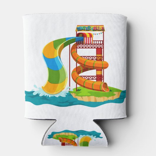 Wasserparkbahn Dosenkühler (Rückseite)