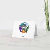 Wasserpentagramm Ankündigung (Rückseite)