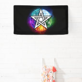 Wasserpentagramm Banner (InSitu)