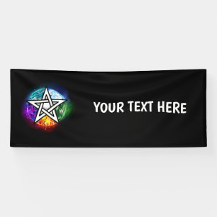 Wasserpentagramm Banner