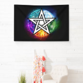 Wasserpentagramm Banner (InSitu)