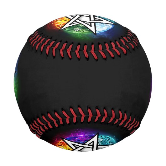 Wasserpentagramm Baseball (Vorderseite)