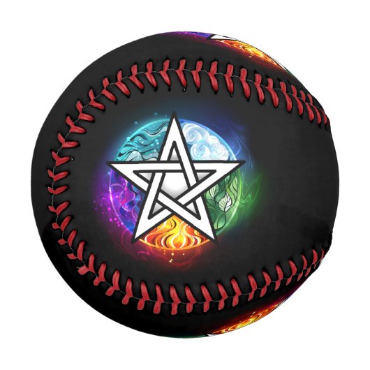 Wasserpentagramm Baseball (Vorderseite Links)