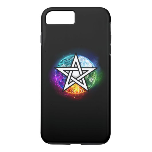 Wasserpentagramm Case-Mate iPhone Hülle (Rückseite)