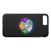 Wasserpentagramm Case-Mate iPhone Hülle (Rückseite (Horizontal))