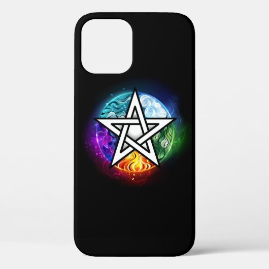 Wasserpentagramm Case-Mate iPhone Hülle (Rückseite)