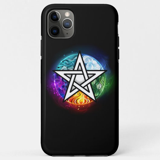 Wasserpentagramm Case-Mate iPhone Hülle (Rückseite)