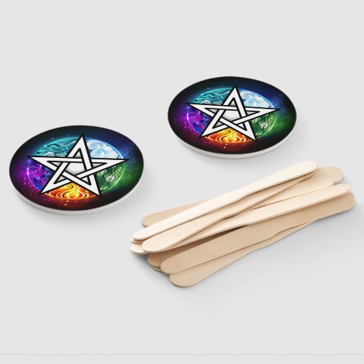 Wasserpentagramm Fächer (Non-assembled)