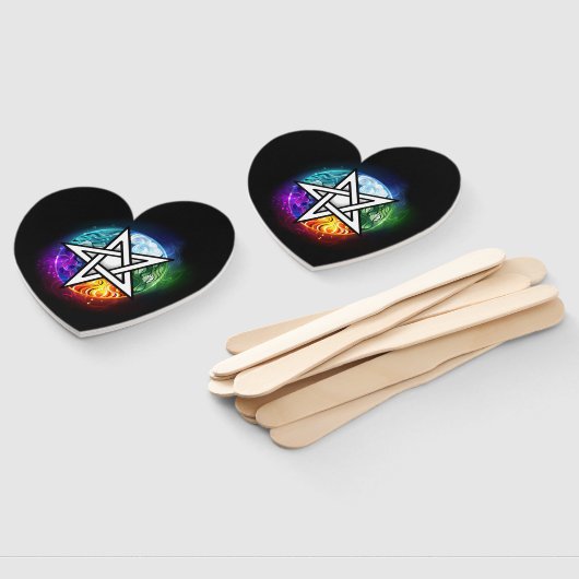 Wasserpentagramm Fächer (Non-assembled)