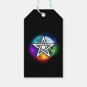 Wasserpentagramm Geschenkanhänger (Rückseite)
