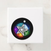 Wasserpentagramm Geschenkanhänger (Beispiel)