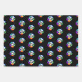 Wasserpentagramm Geschenkpapier Set (Vorderseite)