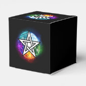 Wasserpentagramm Geschenkschachtel (Rückseite)
