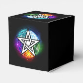 Wasserpentagramm Geschenkschachtel (Rückseite)