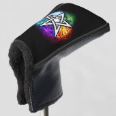 Wasserpentagramm Golf Headcover (3/4 Vorderseite)