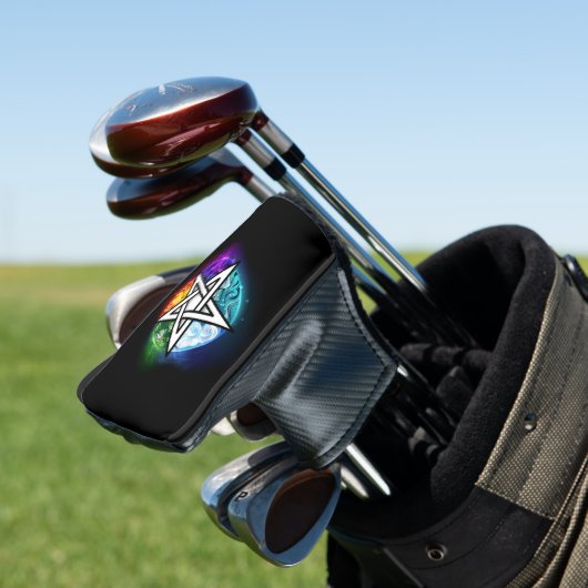 Wasserpentagramm Golf Headcover (In Situ)