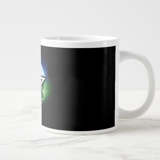 Wasserpentagramm Jumbo-Tasse (Rechts)