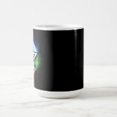 Wasserpentagramm Kaffeetasse (Mittel)