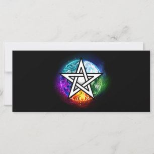Wasserpentagramm Karte