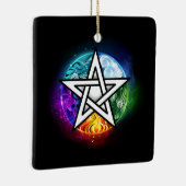 Wasserpentagramm Keramikornament (Rechts)