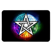 Wasserpentagramm Magnet (Horizontal)